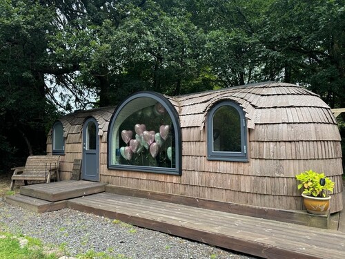 Luxury Woodland Lodge Retreat at Culdees Castle