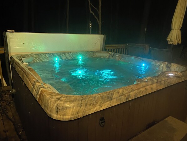 Bain à remous extérieur