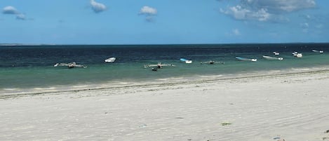Aan het strand