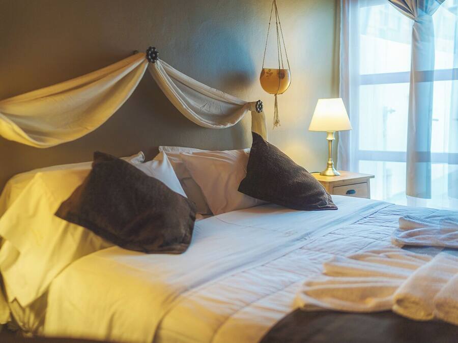 Superior-lejlighed - bjergudsigt | 2 soveværelser, pengeskab på værelset