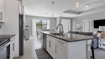 House, Multiple Beds, Pool Access, Pool View (DOD25499) | Private kitchen | Coffee/tea maker