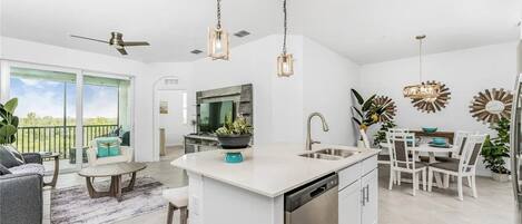 Maison, plusieurs lits, accès piscine (HLB14141-931) | Intérieur