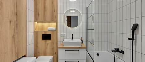 Appartement Confort, vue sur la mer | Salle de bain