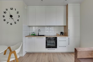 Comfort Apartment, Sea View | Private kitchen - Horizon 88 - Sea View by Grand Apartment (Gdansk)