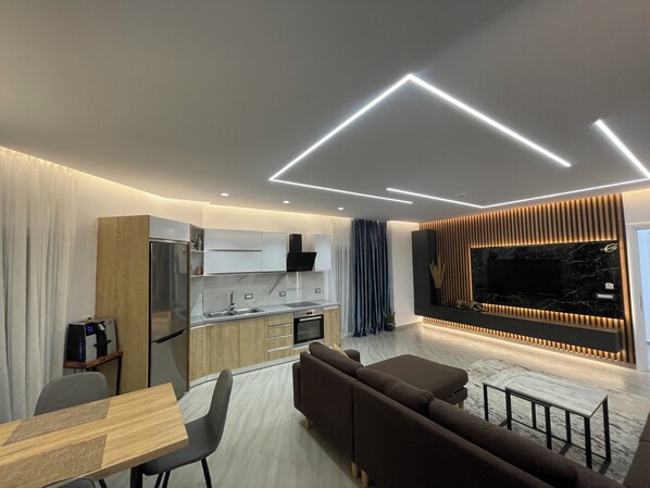 Deluxe Apartment | Private kitchen - Julies Vila (Ksamil)