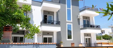 Voorkant van accommodatie