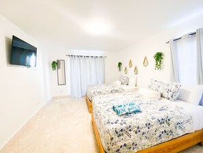 1 habitación, tabla de planchar con plancha, wifi gratis y ropa de cama