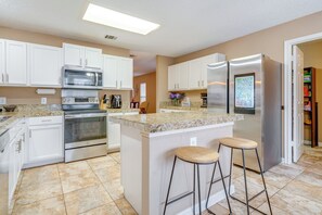 Fridge, microwave, stovetop, dishwasher - 6 Mi to Lake Travis: Spacious Cedar Park Home! (Cedar Park)