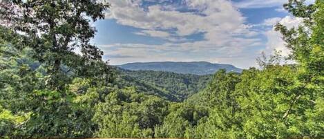 Utsikt fra overnattingsstedet