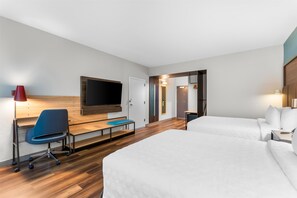 Zimmer, 2 Queen-Betten, barrierefrei, Badewanne | Bügeleisen/Bügelbrett, kostenloses WLAN