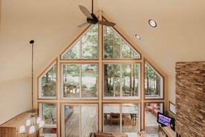 Cabin, 3 Bedrooms, Smoking, Patio | Interior