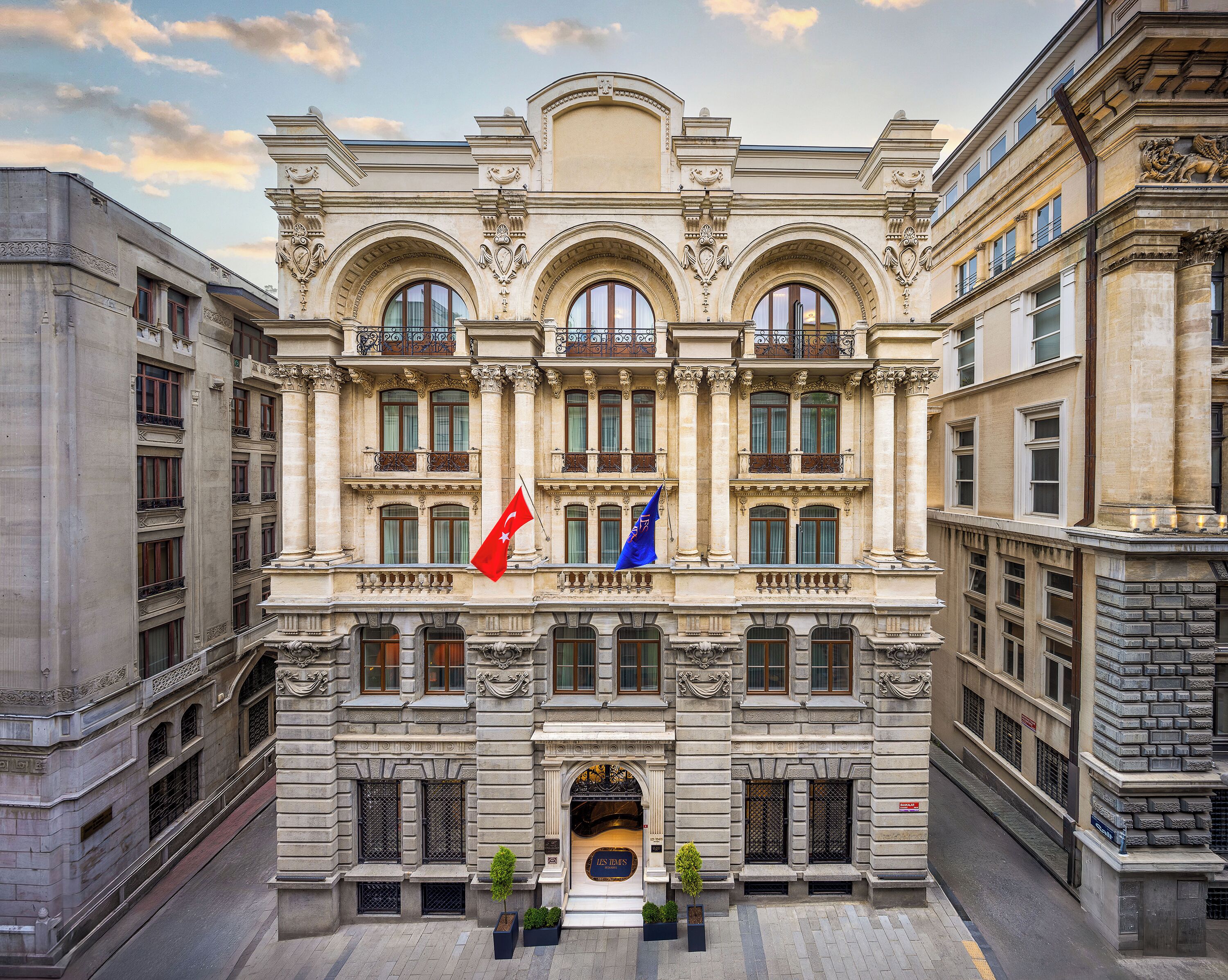 Façana frontal de l'allotjament