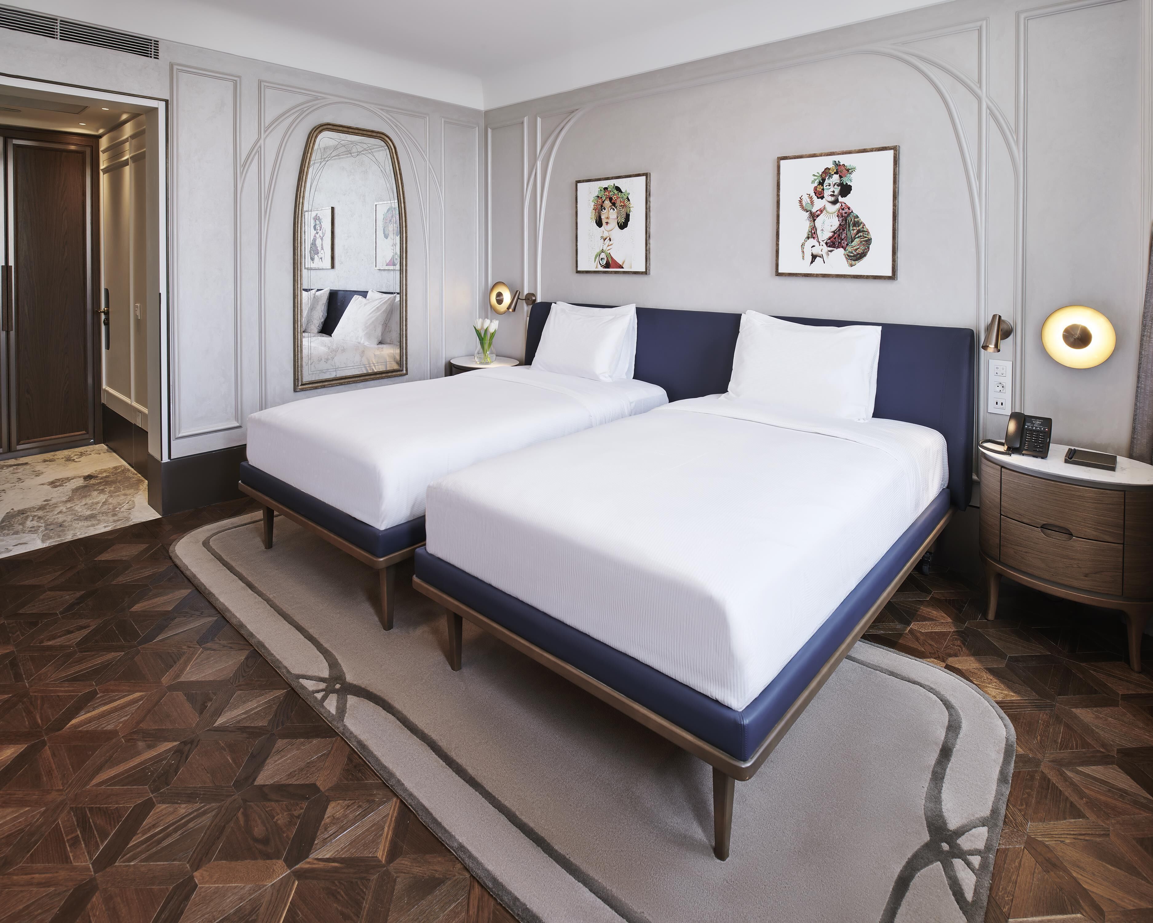 Superior Room, 2 Single Beds (View) | Soundproofing, iron/ironing board