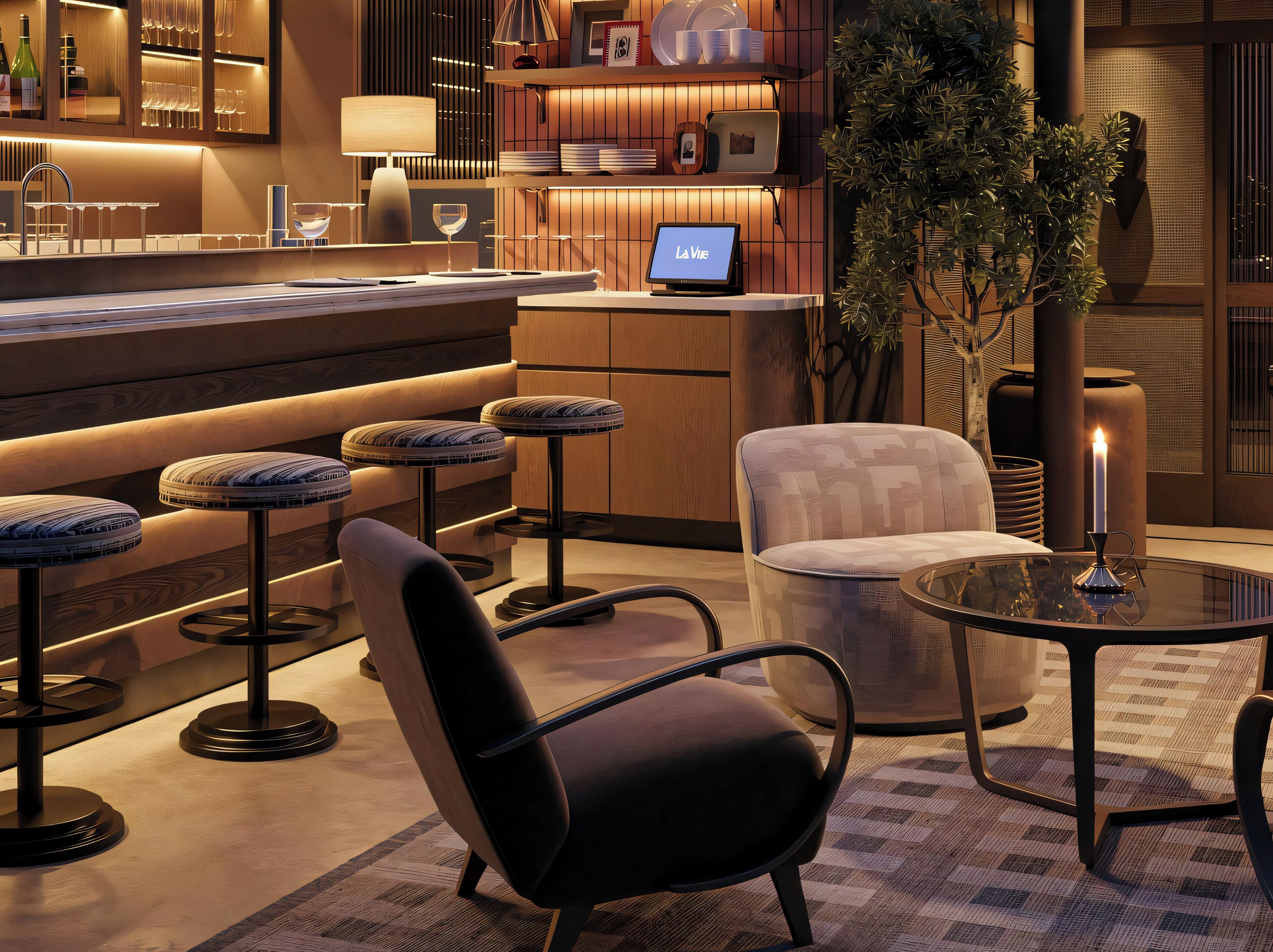 Bar (in der Unterkunft)