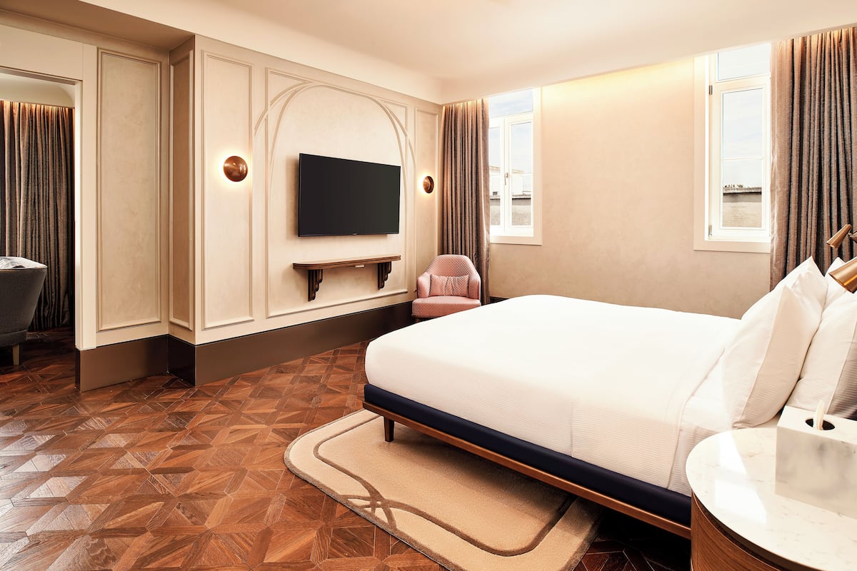 Habitación, 1 cama King size, con acceso para personas discapacitadas | Ropa de cama de alta calidad, minibar y insonorización