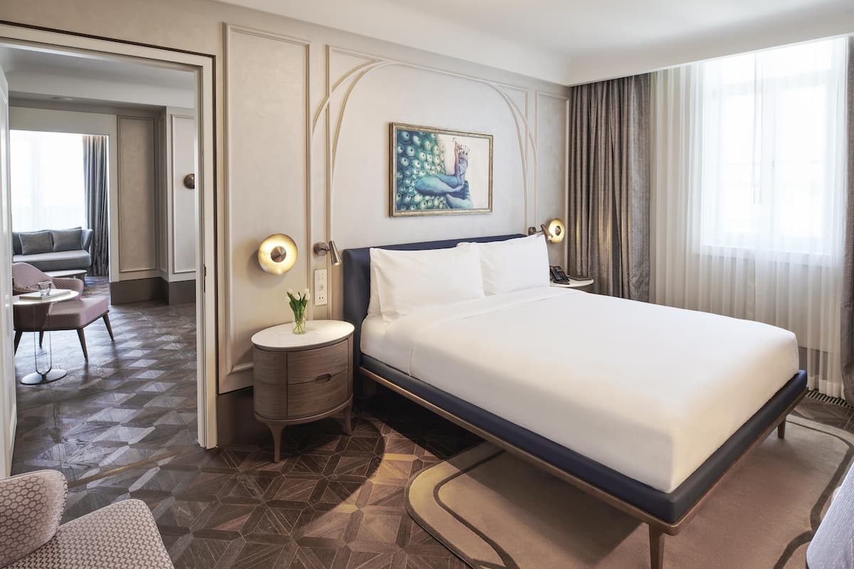 Superior Room, 1 King Bed (View) | Soundproofing, iron/ironing board