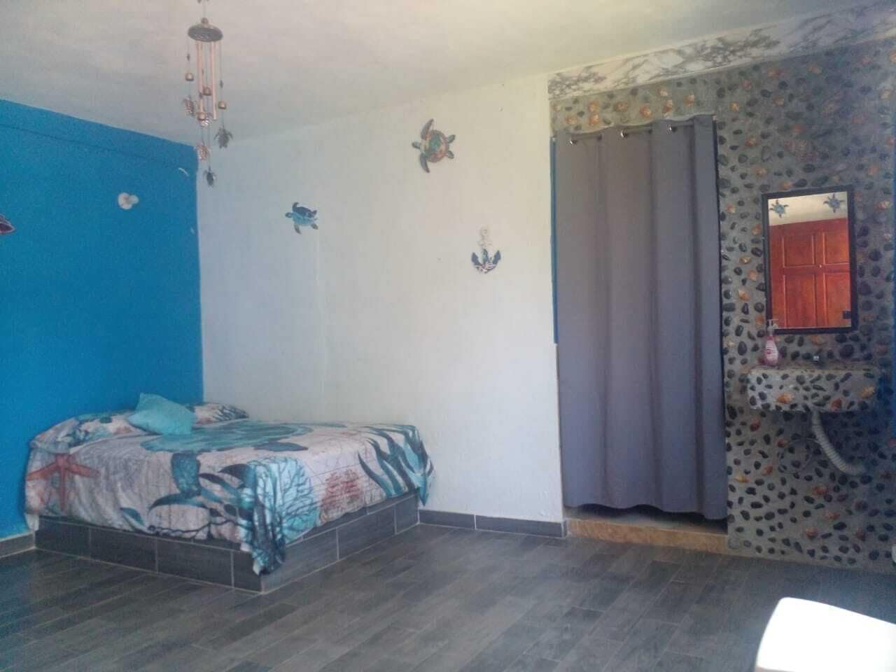 Habitación básica doble, patio | Wifi gratis 