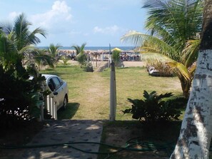 Blick auf den Strand