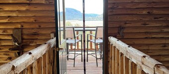 Apache Mesa Log Cabin Home Near Chama