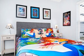 4 habitaciones, cuna de viaje, wifi gratis y ropa de cama 