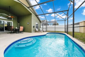 Una piscina climatizada