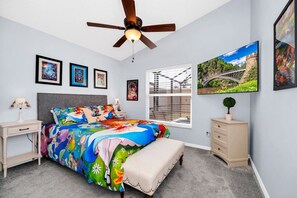 4 bedrooms, travel crib, free WiFi, bed sheets