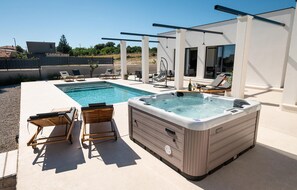 Una piscina climatizada