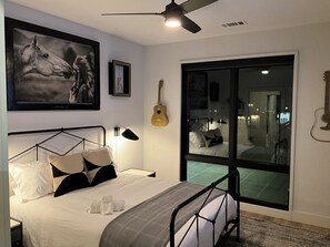 2 chambres, fer et planche Ă repasser, Wi-Fi, draps fournis