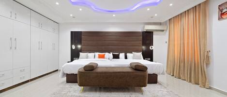 4 chambres, fer et planche Ă repasser, Wi-Fi, literie fournie