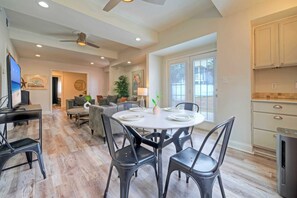 House (3 Bedrooms) | Interior - Golf Cart Zone, Walk or Ride to Beach Patio + BBQ Salty Sunshine #A (Port Aransas)