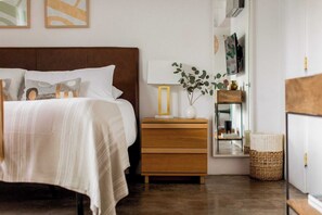 2 habitaciones y ropa de cama