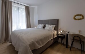2 chambres, lit parapluie, Wi-Fi gratuit, draps fournis
