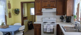 Waterfront home on the Sandusky Bay.  Nice fishing spot close to Cedar Point.