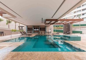 Pool - Suitable for up to 5 people in Olímpia, Solar das Águas Park Resort. (Olímpia)