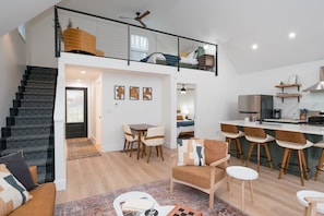 Smart TV, table football, books, stereo - Game Room Cabin · Hot Tub · Sleeps 6 · Dogs OK (Laurelville)