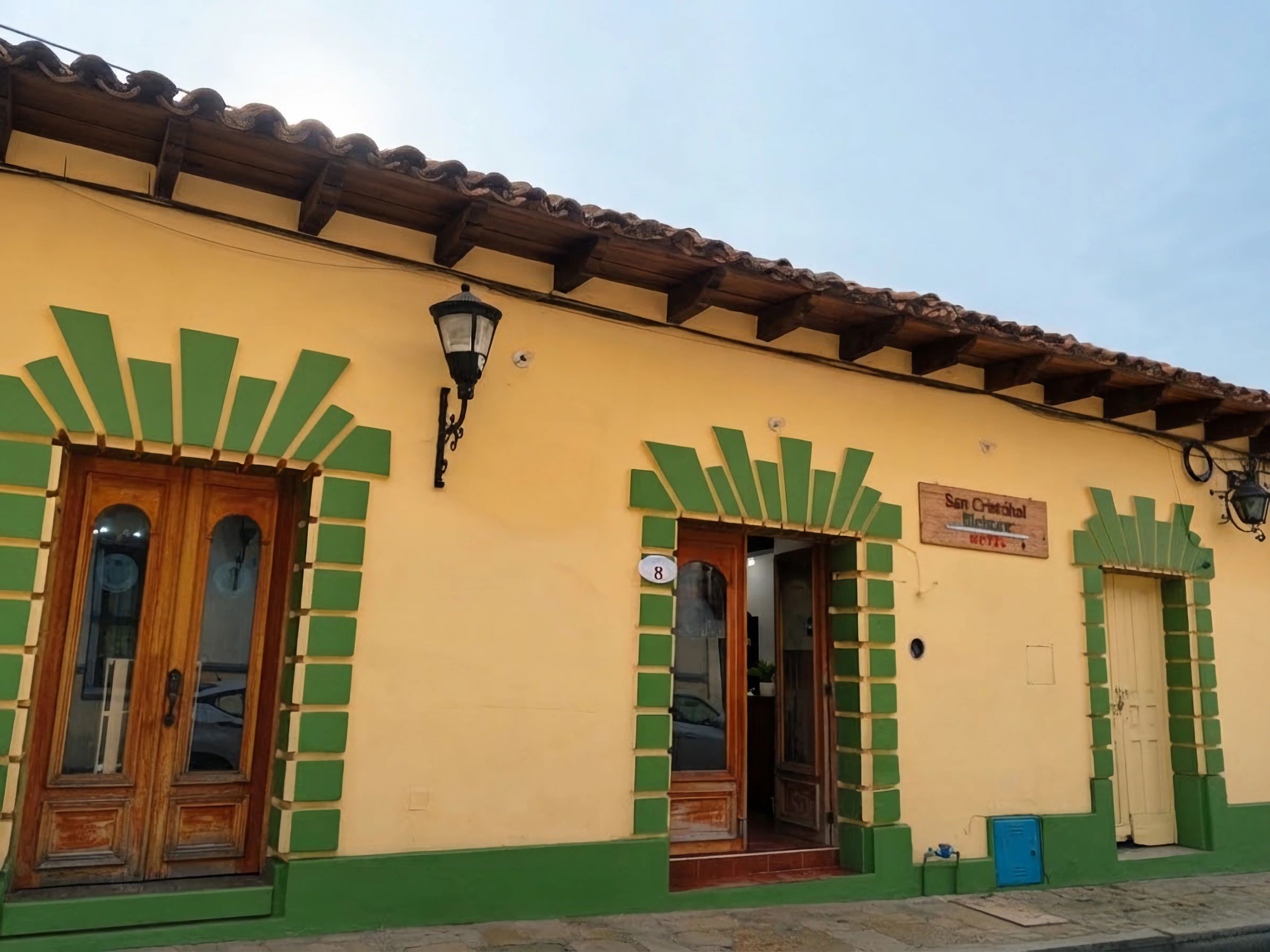 Fachada del alojamiento
