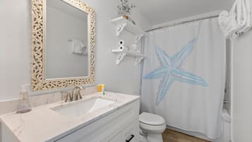 Shower, towels