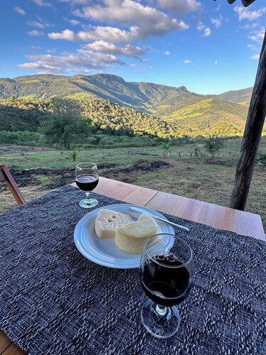 Rustic Chalet in Serra da Mantiqueira, spectacular view, total privacy