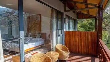 Comfort Triple Room, Balcony, Mountain View | Terrace/patio