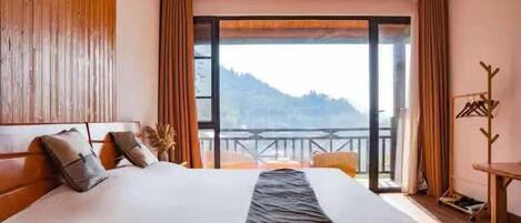 Tripla Comfort, balcone, vista montagna | Tende oscuranti, Wi-Fi gratuito, lenzuola