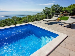 Piscine chauffée