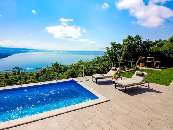 Piscine chauffée