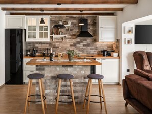 Fridge, oven, dishwasher, cookware/dishes/utensils - Vacation home Fužine by Interhome (Fužine)