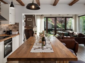 Fridge, oven, dishwasher, cookware/dishes/utensils - Vacation home Fužine by Interhome (Fužine)