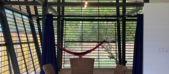 Award winning No Footprint House at Matapalo Beach with small pool