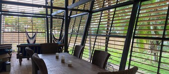 Award winning No Footprint House at Matapalo Beach with small pool