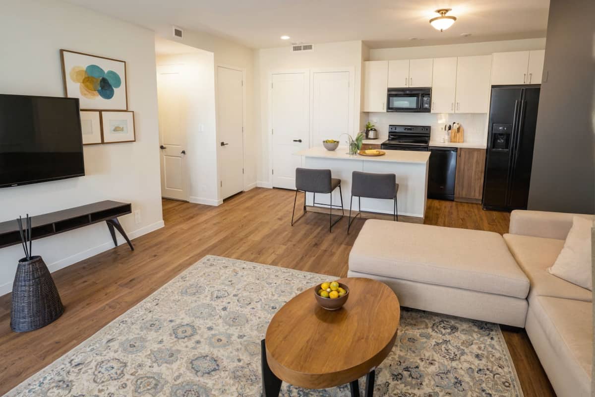 3 habitaciones y sábanas de algodón egipcio