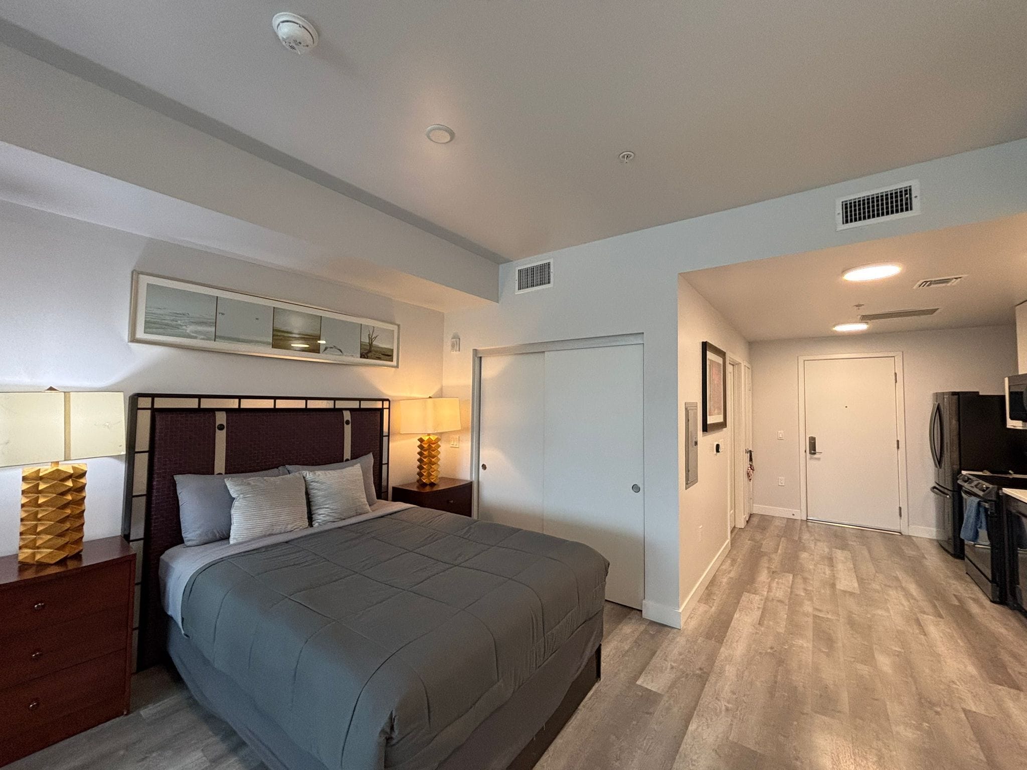 豪華開放式客房, 1 間臥室 | 埃及棉床單、高級寢具、特厚豪華床墊、獨特設計