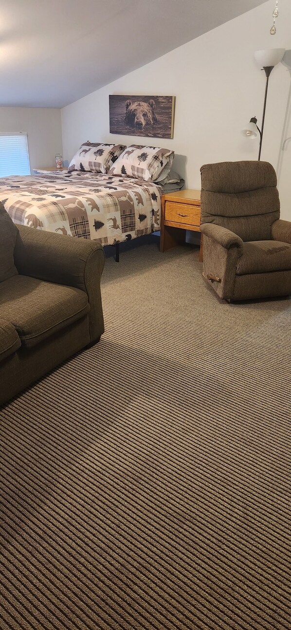 1 chambre, fer et planche à repasser, Wi-Fi, literie fournie