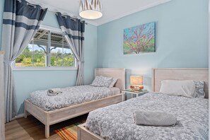 4 dormitorios, tabla de planchar con plancha, wifi y ropa de cama